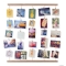 UMBRA - HANGIT - Fali fényképtartó csipeszekkel 76,2x66cm - Natúr színű MDF