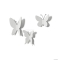 UMBRA - MARIPOSA - Fali dekoráció szett - Öntapadós, pillangó formájú - Fehér