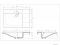 AREZZO DESIGN - METIS - Mosdó, mosdókagyló - Matt fehér akril, 72x50cm - Pultra, bútorra szerelhető