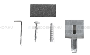 SAPHO Öntapadós és csavarozható tükörtartó, 8x12cm (ZS123)