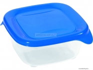 CURVER - FRESH GO - Ételtároló doboz, négyzetes 0,25L, áttetsző, kék - Műanyag (182250)