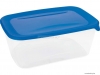 CURVER - FRESH GO - Ételtároló doboz, szögletes 3L, áttetsző, kék - Műanyag (182301)