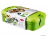 CURVER - LUNCH GO - Ételtároló evőeszközzel, BPA-mentes, zöld - Műanyag (224315)