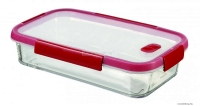 CURVER - SMART COOK - Ételtároló doboz, sütőben is használható, 2,3L, négyszögletes - Üveg, műanyag (248682)
