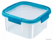CURVER - SMART FRESH - Ételtároló doboz, négyzetes 1,1L áttetsző, kék - Műanyag (232593)