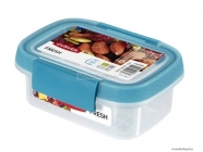 CURVER - SMART FRESH - Ételtároló doboz 0,2L tégla formájú, áttetsző, kék - Műanyag (232586)