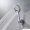 DIPLON - Zuhanyfej, kézizuhany hőmérséklet kijelzővel, 1 funkciós - Krómozott (BQ5001S)