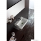 DIPLON - Kerámia mosdó, mosdókagyló 51x36cm, szögletes - Falra, pultra, bútorra rögzíthető (WB7217)