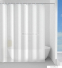 SAPHO - VANIGLIA - Textil zuhanyfüggöny függönykarikával 180x200cm - Fehér