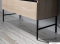 SAPHO - ODETTA - Állítható magasságú bútorlábak, 2db, 60x260-270x412mm - Matt fekete fém (30313)