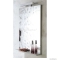 AQUALINE - BETA - Fürdőszobai fali tükör MDF polccal, 40x70cm, világítás nélkül