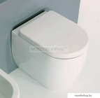 SAPHO - KERASAN FLO - Álló WC, alsó vagy hátsó bekötésű - Kerámia
