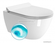 SAPHO - GSI NORM SWIRLFLUSH - Függesztett WC, körkörös öblítő rendszerrel - Kerámia (881611)