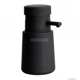 BEMETA - HOTEL - Folyékony szappan adagoló, 450ml - Pultra helyezhető - Fekete műanyag (107109240)
