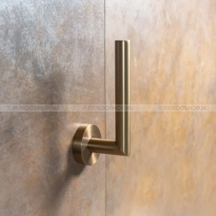 BEMETA AMBER - Falra szerelhető, nyitott WC papír tartó rúd - 1 guriga tárolásához - Matt réz (155112032)(XR701PG)