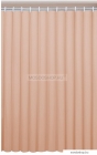 AQUALINE - PVC zuhanyfüggöny függönykarikával 180x200cm - Vinyl - Bézs (0201004 BE)