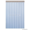 AQUALINE - PVC zuhanyfüggöny függönykarikával 180x200cm - Vinyl - Kék (0201004 M)