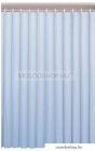 AQUALINE - PVC zuhanyfüggöny függönykarikával 180x200cm - Vinyl - Kék (0201004 M)