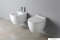 SAPHO - ISVEA SENTIMENTI - Függesztett WC, Rimless öblítő rendszerrel - Kerámia