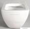 SAPHO - ISVEA PURITY - Függesztett kerámia WC, fehér, 35x55,5cm