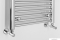 SAPHO - ALYA - Fürdőszobai radiátor, törölközőszárítós radiátor, 196W, 45x80cm, egyenes - Krómozott