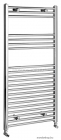 SAPHO - ALYA - Fürdőszobai radiátor, törölközőszárítós radiátor, 364W, 60x111,8cm, egyenes - Krómozott