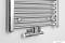 SAPHO - ALYA - Fürdőszobai radiátor, törölközőszárítós radiátor, 305W, 50x111,8cm, középső bekötéssel - Krómozott