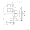 SAPHO - BRUCKNER - Mosdószifon, búraszifon - D32mm - Fehér (151.109.0)