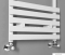 SAPHO - JALOUSI - Fürdőszobai radiátor, törölközőszárítós radiátor, 328W, 50x94cm, egyenes - Fehér