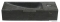 SAPHO - BLOK - Kőmosdó, 38x8x14cm, balos - Fekete antracit - Falra szerelhető (2401-31)