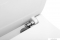 SAPHO - ISVEA SOLUZIONE I - Slim WC ülőke, tető - Fehér duroplast (40D40200I)