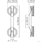 SAPHO - RIDDER - Fürdőszobai kapaszkodó - Vákuumos tapadókorongokkal rögzíthető - Fehér