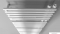 AQUALINE - TUBINI - Fürdőszobai radiátor, törölközőszárítós radiátor, 529W, 49,6x112,6cm, aszimmetrikus - Fehér