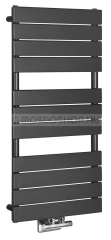 AQUALINE BONDI Fürdőszobai radiátor törölközőszárítós radiátor 425W 45x93 4cm - Antracit - Acél - Törölközőszárítós radiátor