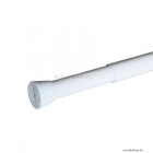 DIPLON - Zuhanyfüggöny tartó rúd - Állítható méret 75-115cm - Fehér fém (CNT7302WH-75)