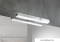 SAPHO - VERONICA - LED lámpa fürdőszoba bútorokhoz, tükrökhöz, 6W, 300 mm - Krómozott PVC