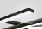 SAPHO - ESTHER 2 - LED lámpa fürdőszoba bútorokhoz, tükrökhöz, 8W, 500mm - Fekete fém
