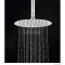 SAPHO - SLIM - Esőztető fejzuhany D25cm, kerek (zuhanykar nélkül) - Fényes inox