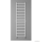 SAPHO - METRO LIGHT - Fürdőszobai radiátor, törölközőszárítós radiátor, 40x150cm, 323W, egyenes - Fehér