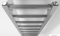 SAPHO - METRO LIGHT - Fürdőszobai radiátor, törölközőszárítós radiátor, 30x150cm, 276W, egyenes - Ezüst