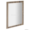 SAPHO - NIROX - Fürdőszobai fali tükör 60x80cm, collingwood tölgy színű MDF kerettel