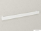 SAPHO - PATRON - Fali törölközőtartó, 80 cm, szögletes - Fehér alumínium