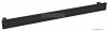 SAPHO - PATRON - Fali törölközőtartó, 80 cm, szögletes - Fekete alumínium