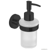 AQUALINE - SAMBA - Fali folyékony szappan adagoló, 150ml - Opálüveg, fekete réz