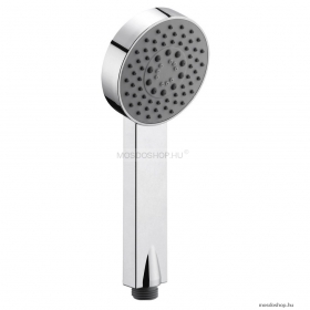 SAPHO - Kézizuhany, zuhanyfej - 1 funkciós, kerek - Krómozott műanyag (SK116)