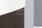 SAPHO - THEIA - Fali mosdószekrény, alsószekrény 2 nyílóajtóval, 66x70cm - Rusztikus fenyő színű MDF (mosdó nélkül)