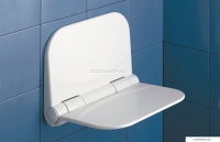 GEDY - DINO - Felhajtható zuhanyülőke - Falra szerelhető - Fehér műanyag
