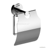 SAPHO - Falra szerelhető, fedeles WC papír tartó - Krómozott réz (XR732)