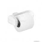 GEDY - Fali WC papír tartó - Nyitott, fedél nélküli - Fényes fehér műanyag (2924)