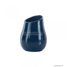 GEDY - AZALEA - Fogmosópohár, fogkefetartó - Váza formájú - Kerámia - Kék